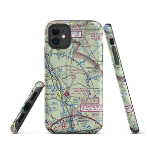 Cooper Farm Airport (NH07) VFR Sectional  Tough iPhone Case