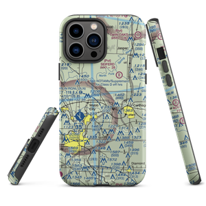 Cooper Flying Service Airport (00MO) VFR Sectional  Tough iPhone Case