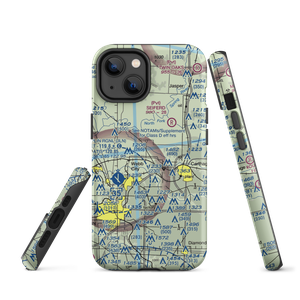 Cooper Flying Service Airport (00MO) VFR Sectional  Tough iPhone Case