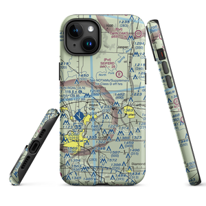 Cooper Flying Service Airport (00MO) VFR Sectional  Tough iPhone Case