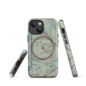Cooperstown Municipal Airport (S32) VFR Sectional  Tough iPhone Case