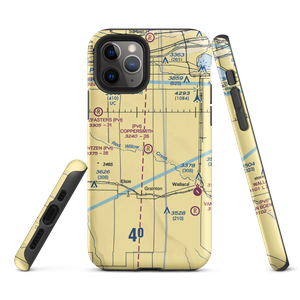 Coppersmith Airport (2NE6) VFR Sectional  Tough iPhone Case