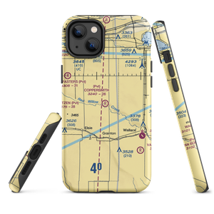 Coppersmith Airport (2NE6) VFR Sectional  Tough iPhone Case