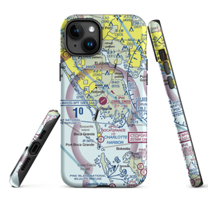 Coral Creek Airport (FA54) VFR Sectional  Tough iPhone Case