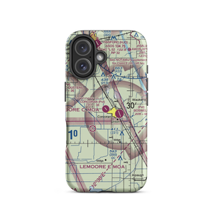 Corcoran Airport (43CN) VFR Sectional  Tough iPhone Case