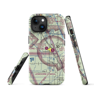 Corcoran Airport (CRO) VFR Sectional  Tough iPhone Case