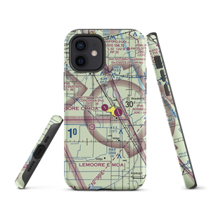 Corcoran Airport (CRO) VFR Sectional  Tough iPhone Case