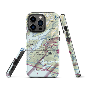 Cordova Municipal Airport (CKU) VFR Sectional  Tough iPhone Case