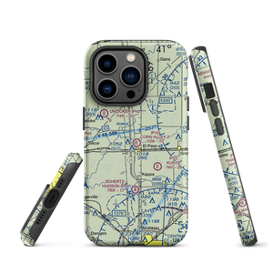 Corn Alley 2 Airport (74IL) VFR Sectional  Tough iPhone Case