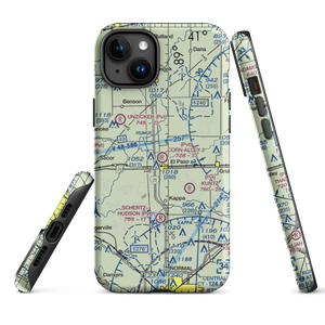 Corn Alley 2 Airport (74IL) VFR Sectional  Tough iPhone Case