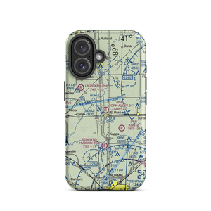 Corn Alley 2 Airport (74IL) VFR Sectional  Tough iPhone Case