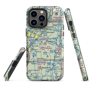 Corn Field (IL95) VFR Sectional  Tough iPhone Case