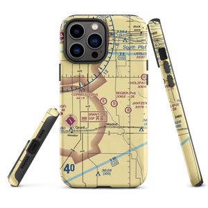 Cornelius Farm Airport (66NE) VFR Sectional  Tough iPhone Case