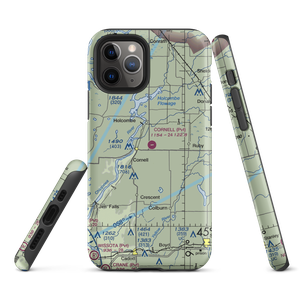 Cornell Municipal Airport (2H3) VFR Sectional  Tough iPhone Case