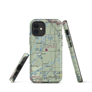 Cornell Municipal Airport (4WI9) VFR Sectional  Tough iPhone Case