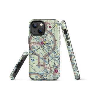 Corpora Airport (1TE5) VFR Sectional  Tough iPhone Case