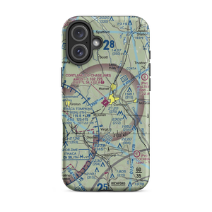 Cortland County Chase Field (N03) VFR Sectional  Tough iPhone Case