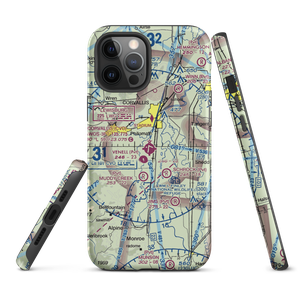 Corvallis Municipal Airport (CVO) VFR Sectional  Tough iPhone Case