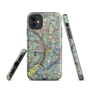 Cosklos Elkview Airport (PA53) VFR Sectional  Tough iPhone Case
