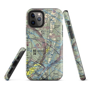 Cosklos Elkview Airport (PA53) VFR Sectional  Tough iPhone Case