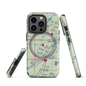 Costello Airport (2LA7) VFR Sectional  Tough iPhone Case