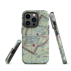 Costello Island, Inc Airport (4TA3) VFR Sectional  Tough iPhone Case