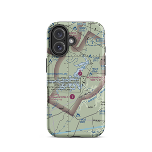 Costello Island, Inc Airport (4TA3) VFR Sectional  Tough iPhone Case