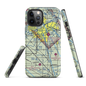 Costerisan Farms Airport (55CL) VFR Sectional  Tough iPhone Case