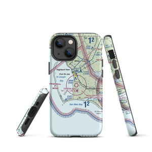 Costin Airport (A51) VFR Sectional  Tough iPhone Case