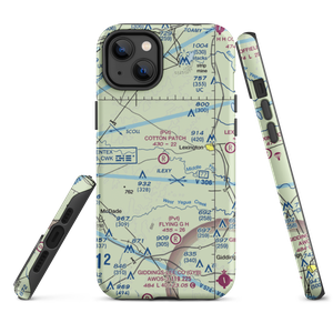 Cotton Patch Airport (TA75) VFR Sectional  Tough iPhone Case