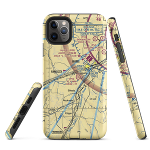 Cottonwood Airport (0MT5) VFR Sectional  Tough iPhone Case