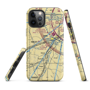 Cottonwood Airport (0MT5) VFR Sectional  Tough iPhone Case