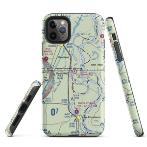 Cottonwood Airport (6LA1) VFR Sectional  Tough iPhone Case