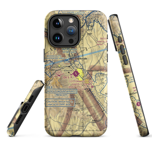 Cottonwood Airport (P52) VFR Sectional  Tough iPhone Case