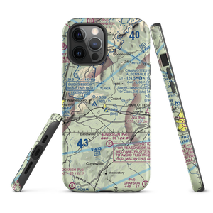 Cottonwood Farm Airport (87VA) VFR Sectional  Tough iPhone Case