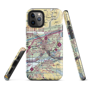 Cottonwood Lake Seaplane Base (3H3) VFR Sectional  Tough iPhone Case