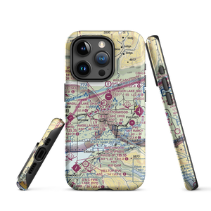 Cottonwood Lake Seaplane Base (3H3) VFR Sectional  Tough iPhone Case