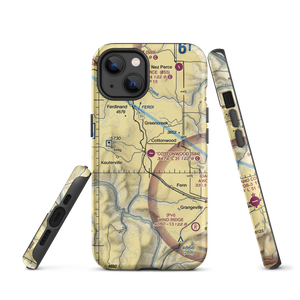 Cottonwood Municipal Airport (S84) VFR Sectional  Tough iPhone Case