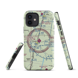 Cotulla-La Salle County Airport (COT) VFR Sectional  Tough iPhone Case