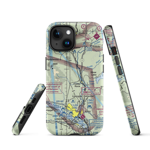 Cougar Flat Airstrip (WN24) VFR Sectional  Tough iPhone Case