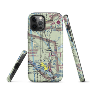 Cougar Flat Airstrip (WN24) VFR Sectional  Tough iPhone Case