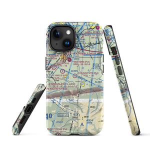 Cougar Mountain Airfield (49WA) VFR Sectional  Tough iPhone Case