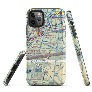 Cougar Mountain Airfield (49WA) VFR Sectional  Tough iPhone Case