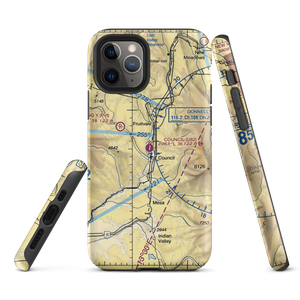 Council Municipal Airport (U82) VFR Sectional  Tough iPhone Case