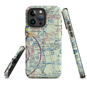 Country Air Estates Airport (1AR9) VFR Sectional  Tough iPhone Case