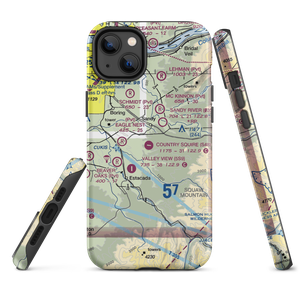 Country Squire Airpark (S48) VFR Sectional  Tough iPhone Case