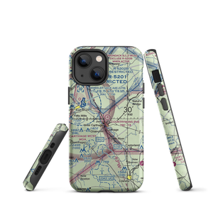 Countryman's Landing Strip (NK01) VFR Sectional  Tough iPhone Case