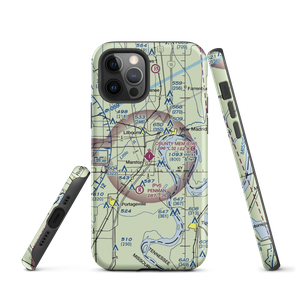 County Memorial Airport (EIW) VFR Sectional  Tough iPhone Case