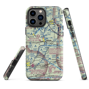 County Poor Farm Airport (67LL) VFR Sectional  Tough iPhone Case