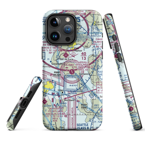 Coupeville Nolf Airport (NRA) VFR Sectional  Tough iPhone Case